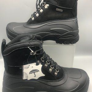 Waterproof Black Men's Rain & Snow Boots
